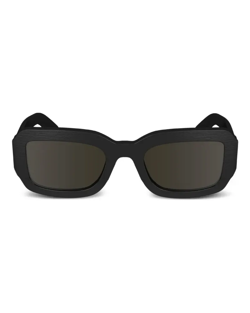Calvin Klein Sonnenbrille mit eckigem Gestell - Schwarz Schwarz