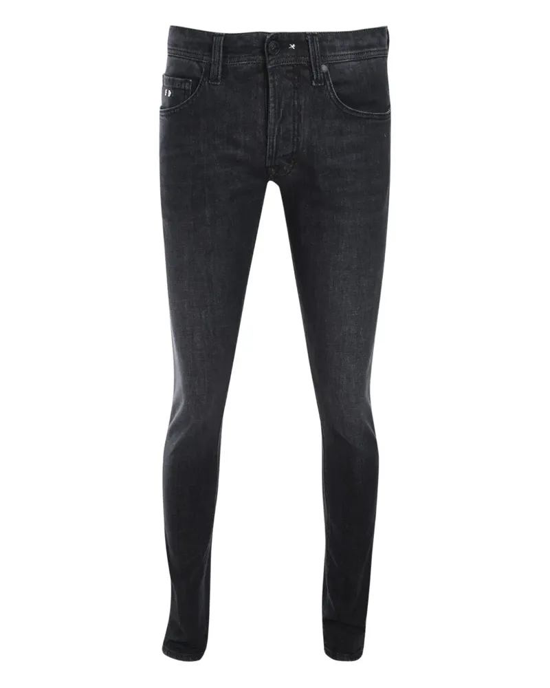 Tramarossa Jeans mit Logo-Patch - Grau Grau