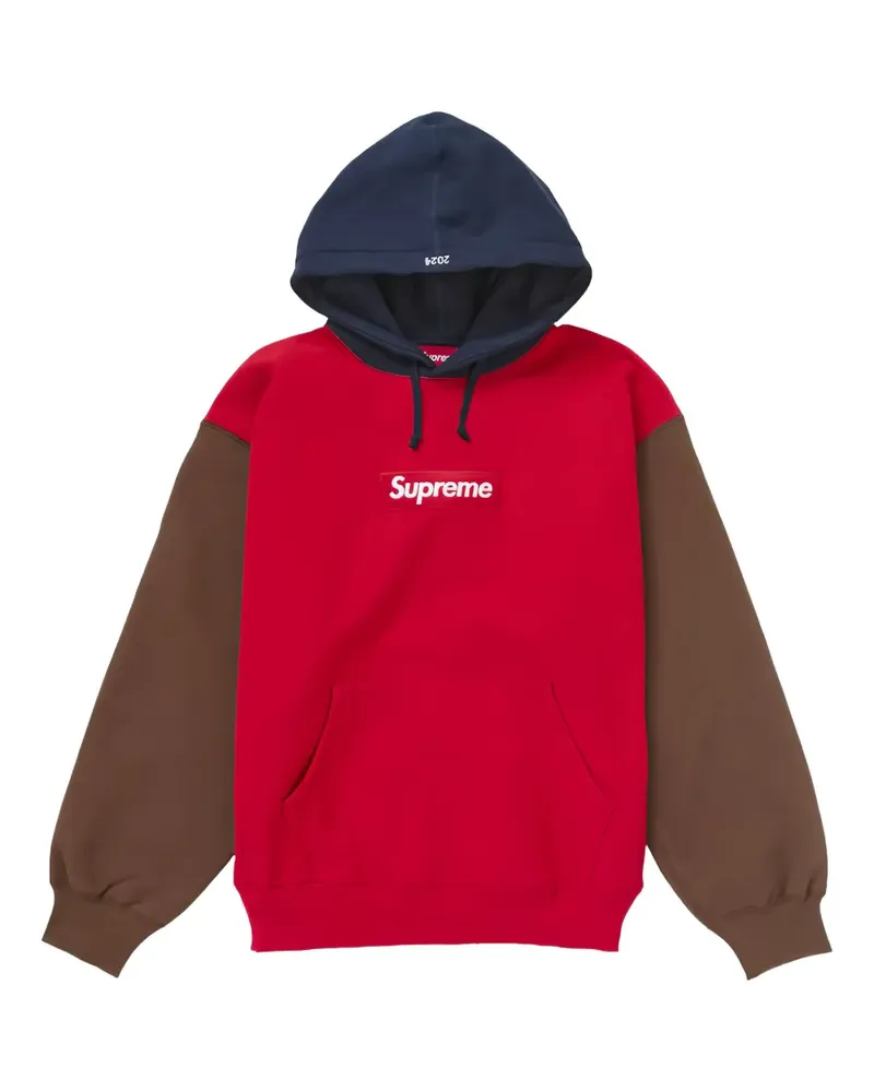 Supreme Being Box Logo hooded sweatshirt - Rot Rot