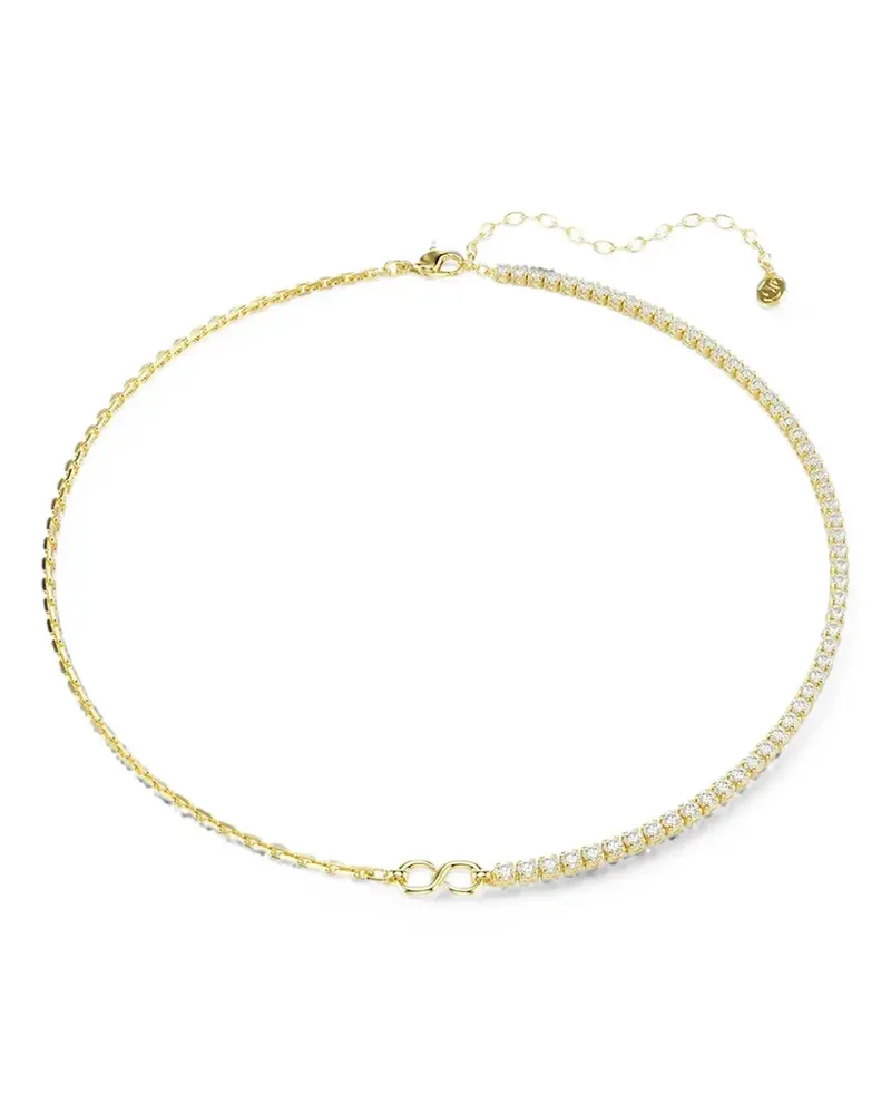Swarovski Halskette mit Infinity-Anhänger - Gold Gold
