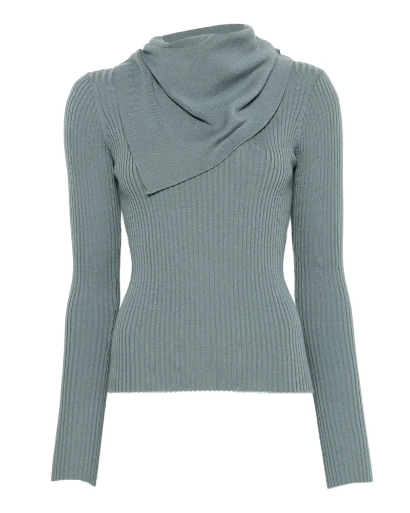 Zimmermann Valiant Pullover aus geripptem Strick - Blau Blau