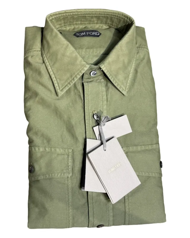Tom Ford Klassisches Hemd - Grün Grün