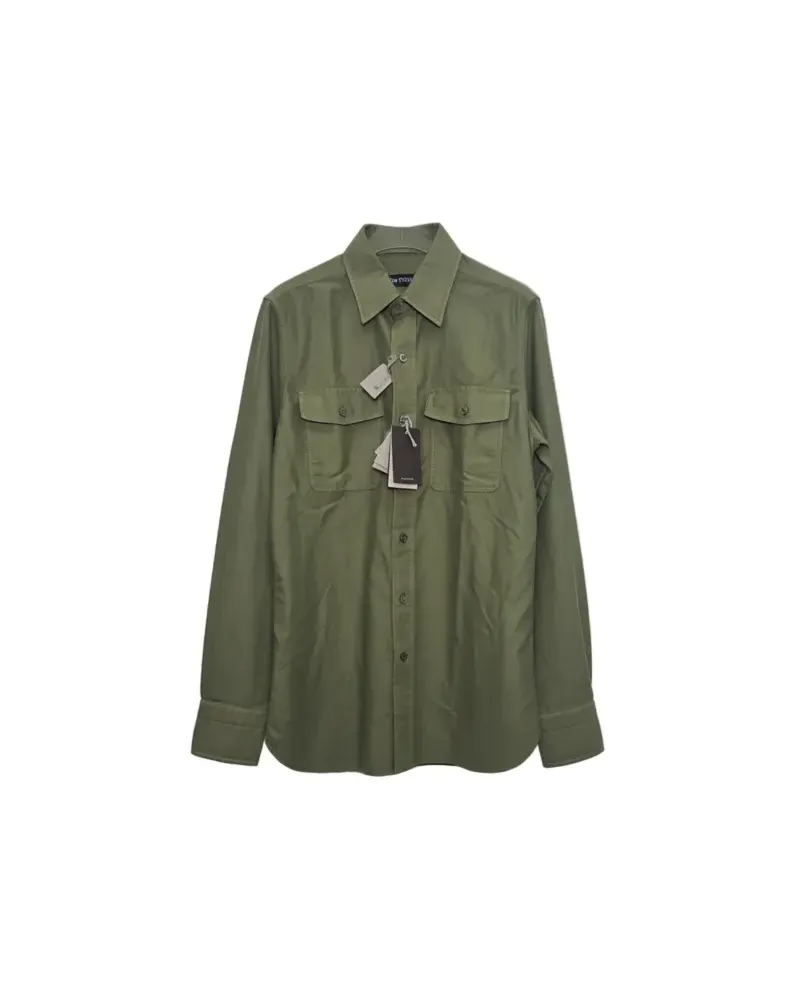 Tom Ford Klassisches Hemd - Grün Grün