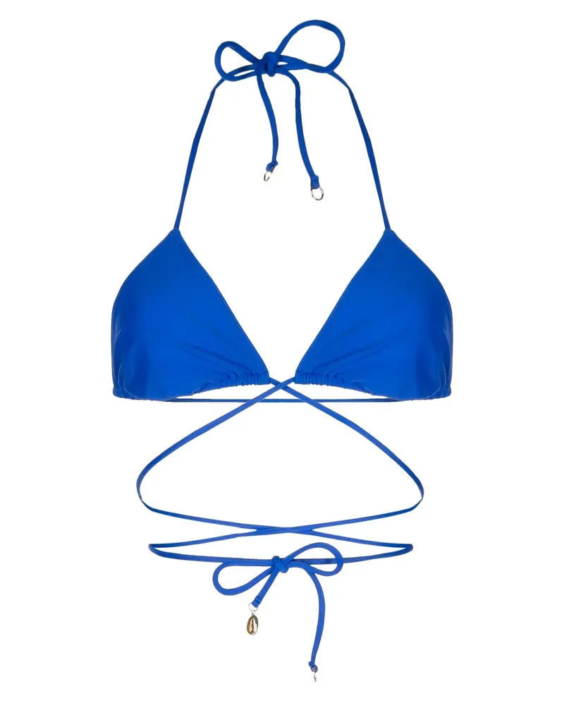 Faithfull The Brand Marzia Bikinioberteil - Blau Blau