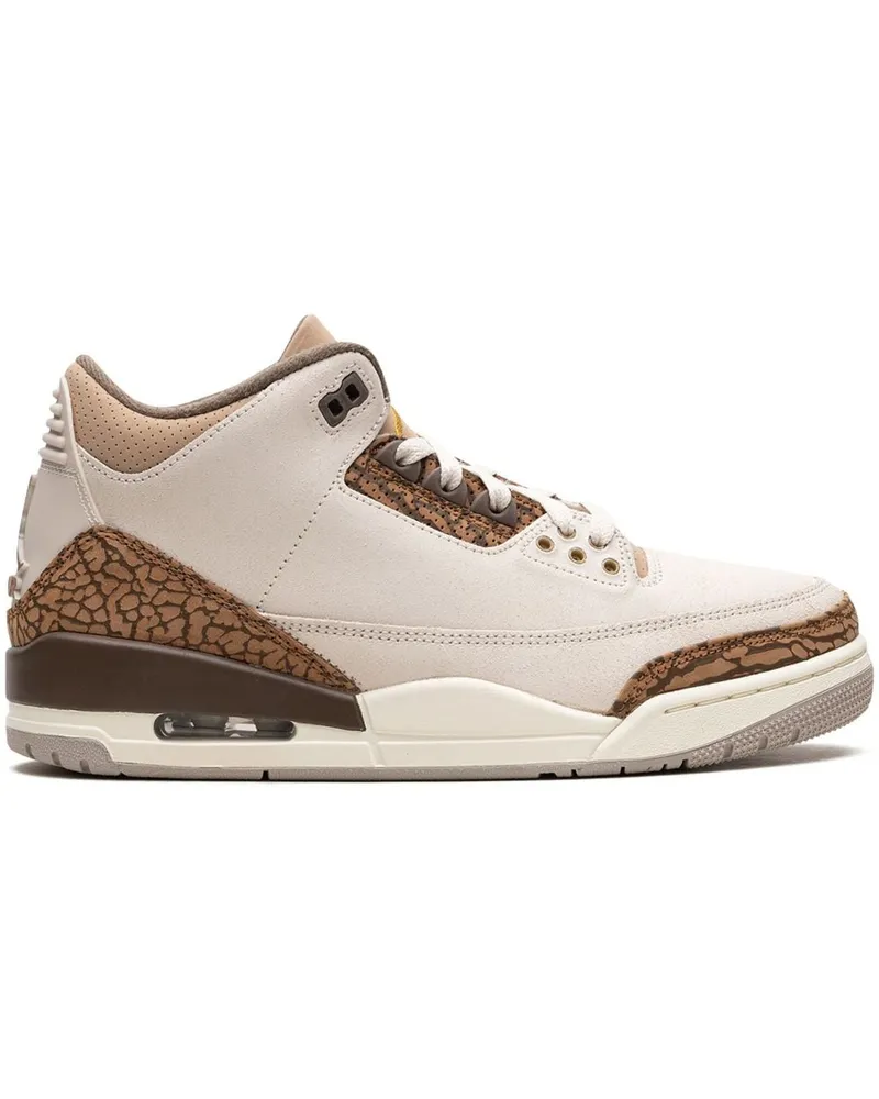 Jordan Air  3 Light Orewood Brown Sneakers - Nude Nude