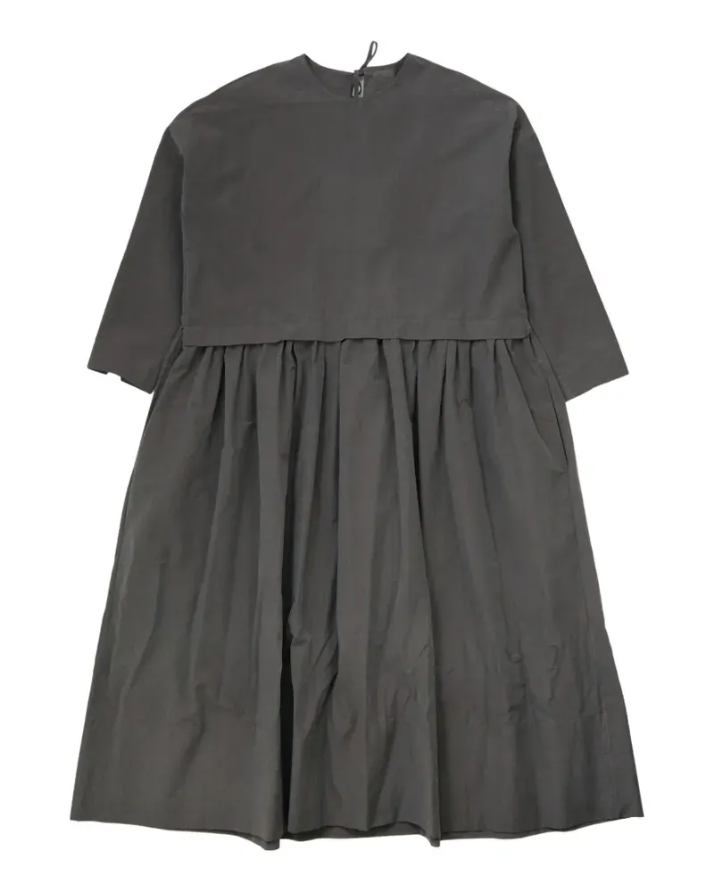 Toogood Gerafftes The Archivist Minikleid - Grau Grau