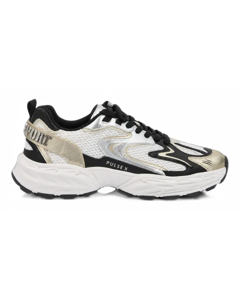 Philipp Plein Pulse X Low-Top-Sneakers - Weiß Weiß