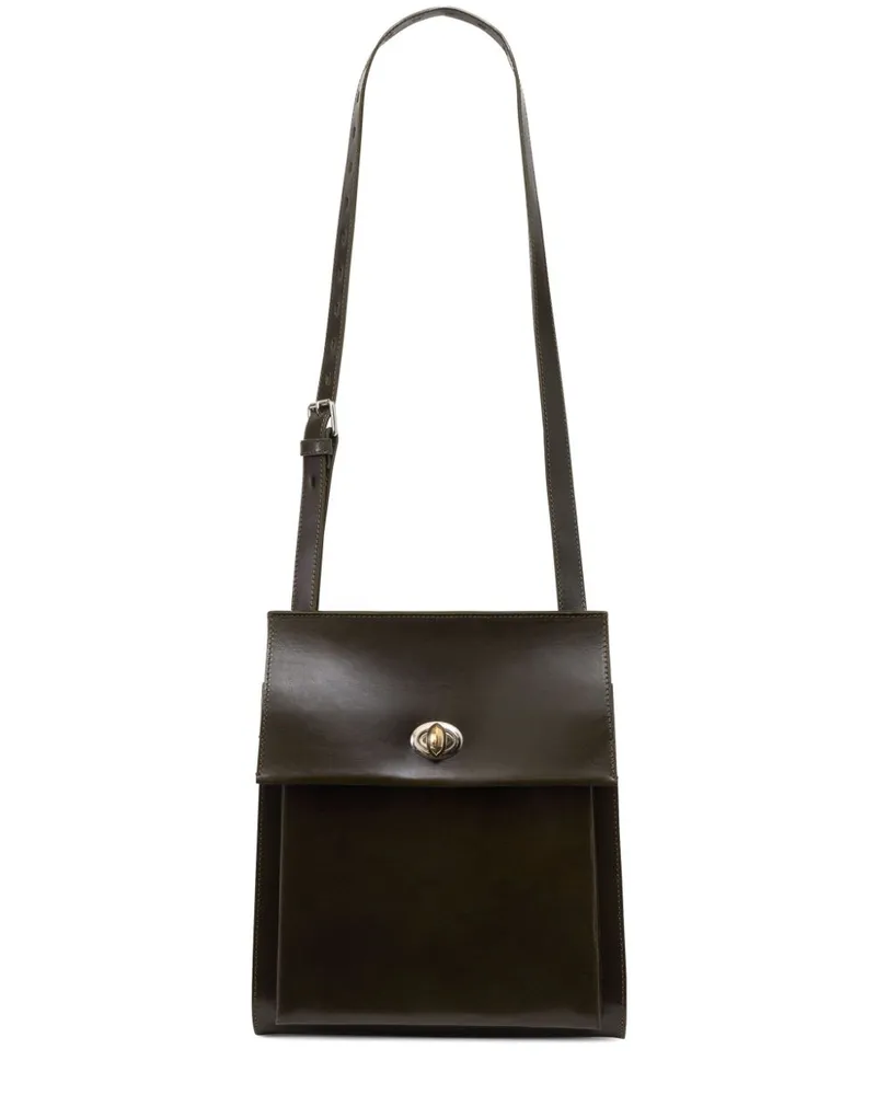 Christophe Lemaire Seed Schultertasche - Grün Grün