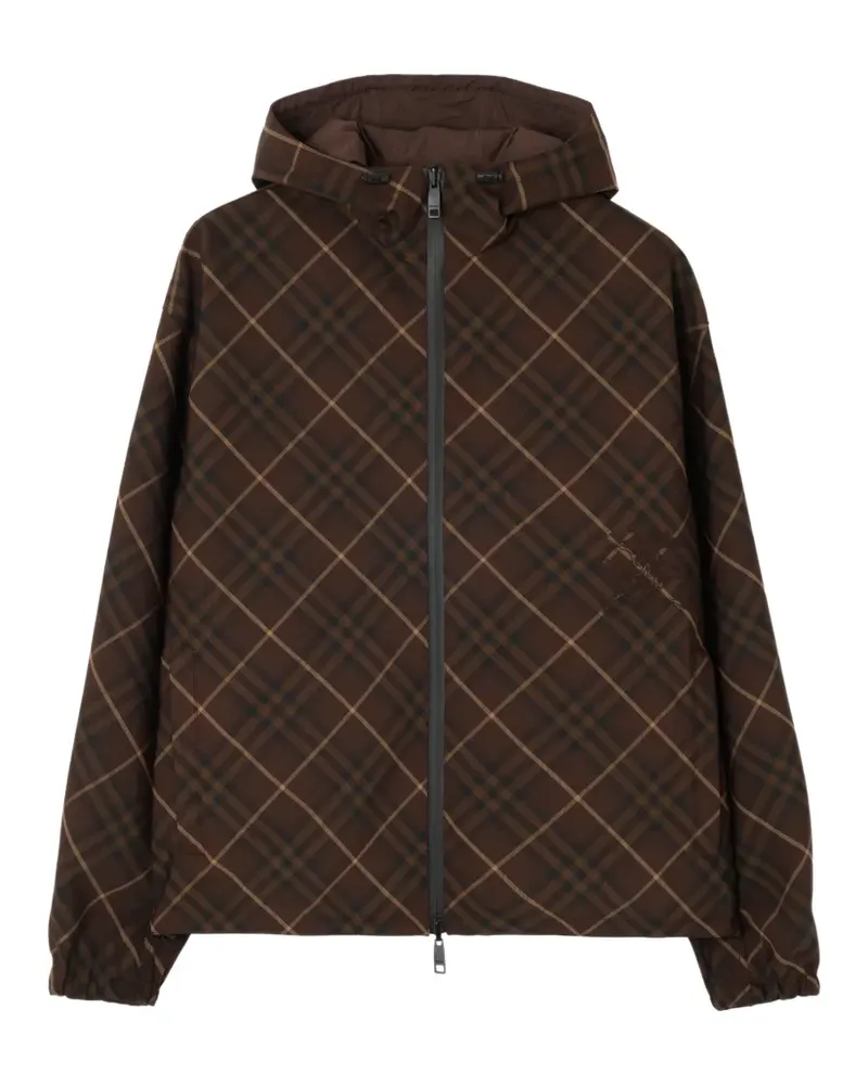 Burberry Wendbare Jacke mit Kapuze - Braun Braun