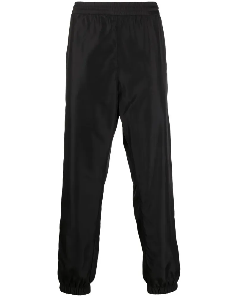 MSGM Jogginghose mit Logo-Print - Schwarz Schwarz