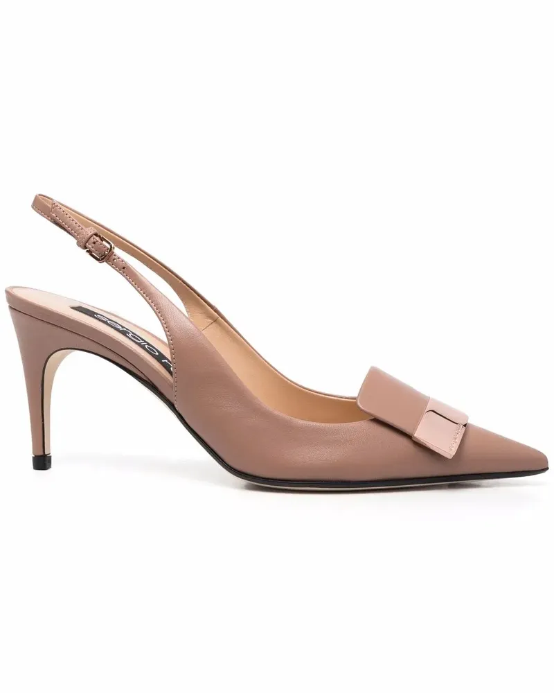 Sergio Rossi Slingback-Pumps - Nude Nude
