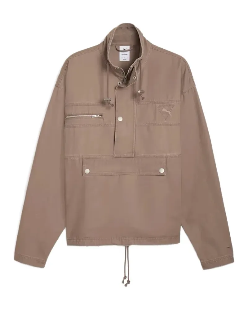 Puma zip pocket jacket - Nude Nude