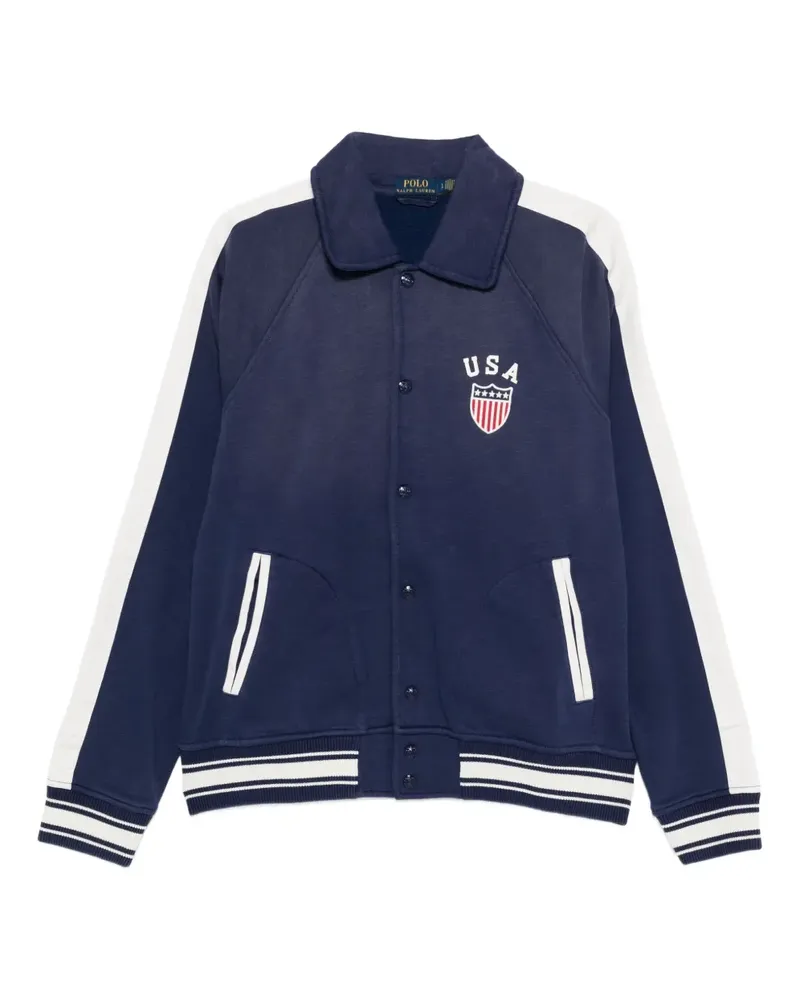 Ralph Lauren Jacke mit Logo-Stickerei - Blau Blau