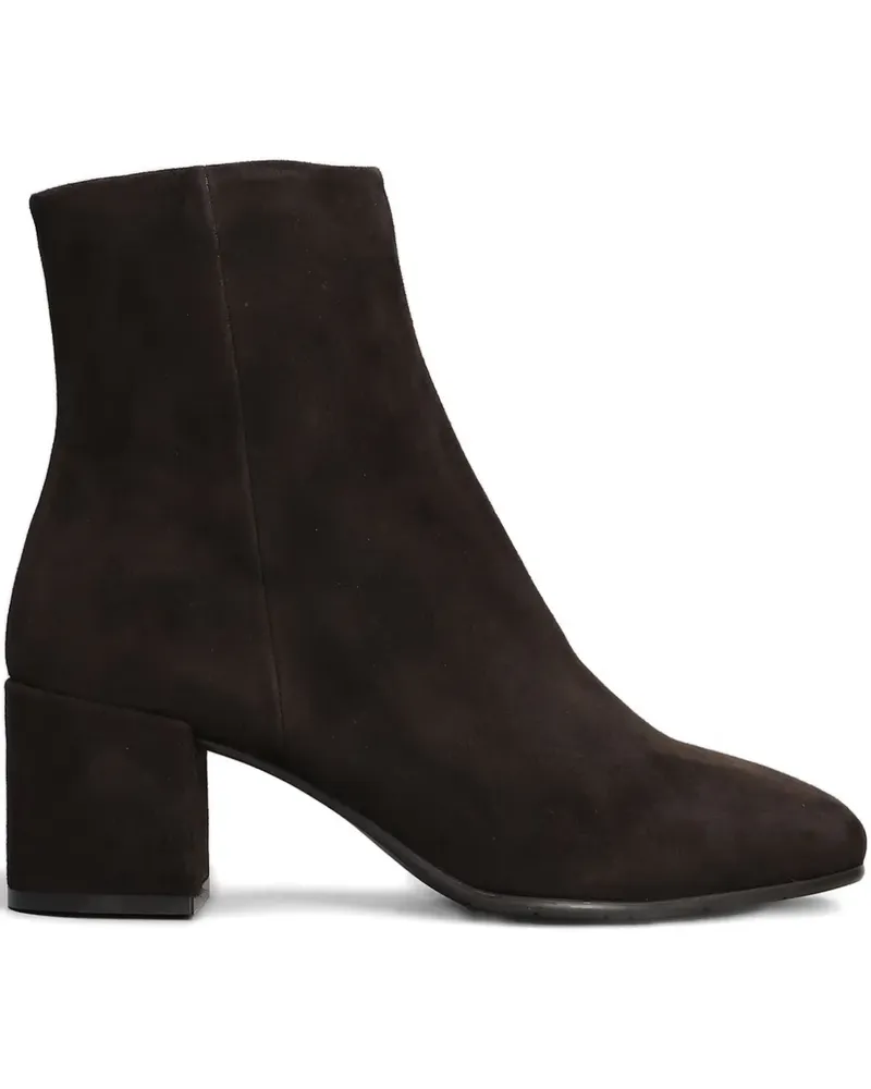 Carmens Stiefeletten aus Wildleder 50mm - Braun Braun