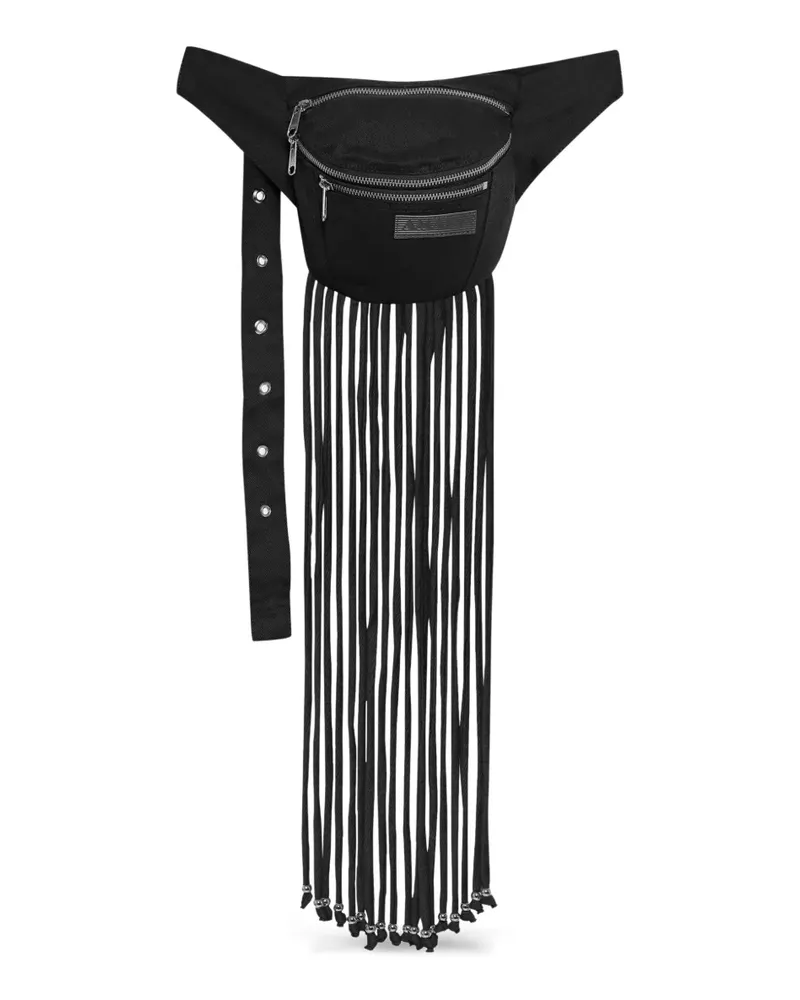 Amapô Gürteltasche mit Fransen - Schwarz Schwarz