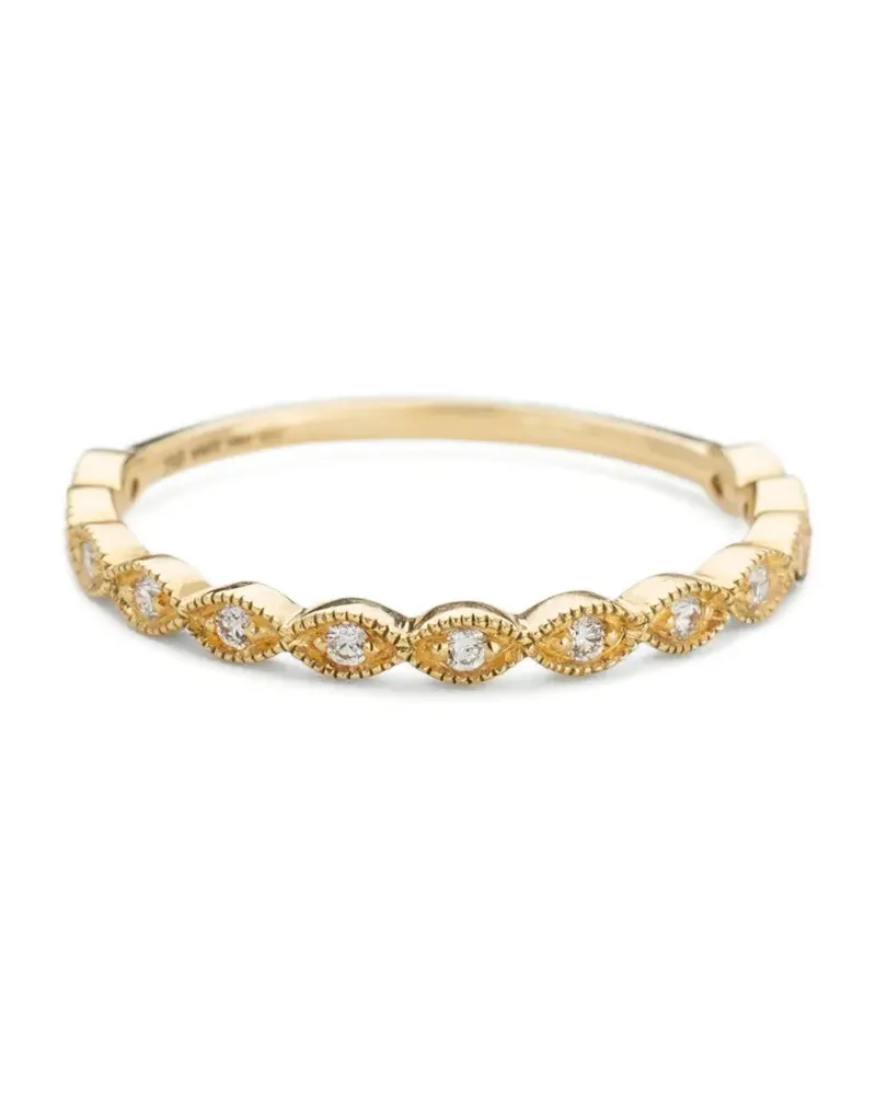 WHITE BIRD 18K yellow gold Maurine diamond ring Gold