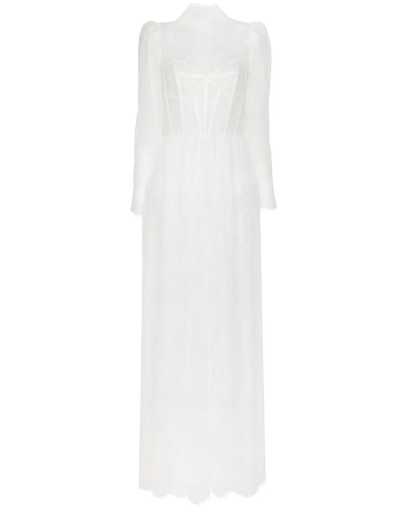 Ana Radu Brautkleid mit Spitze - Weiß Weiß