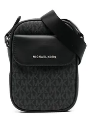 Michael Kors Hudson Kuriertasche Schwarz