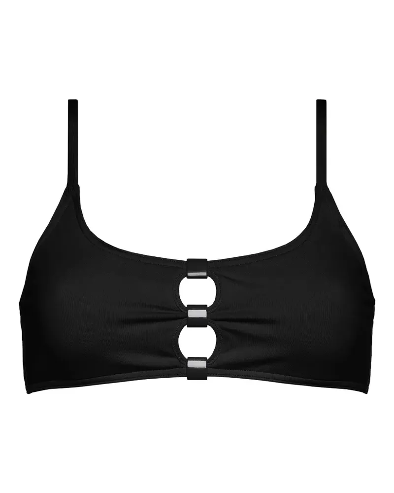Eres Bikinioberteil mit Cut-Outs - Schwarz Schwarz