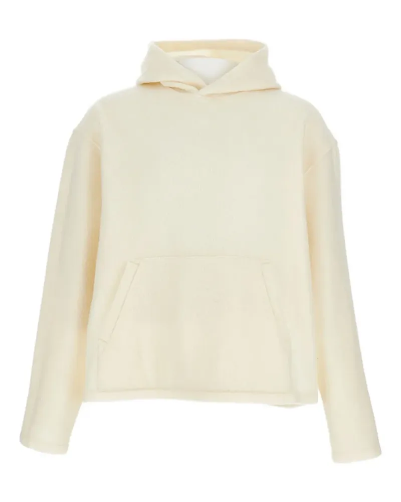 Rier Hoodie mit Brusttasche - Weiß Weiß