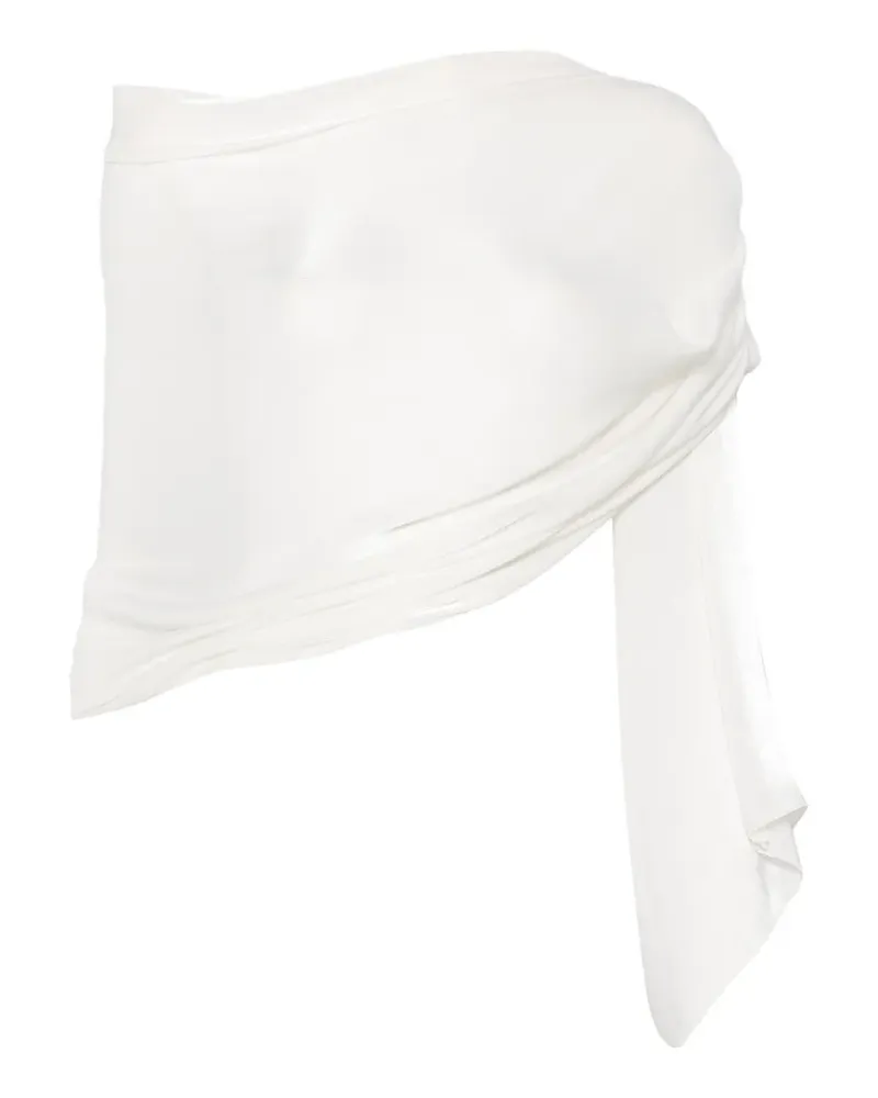 Emporio Armani cloud dancer scarf - Weiß Weiß