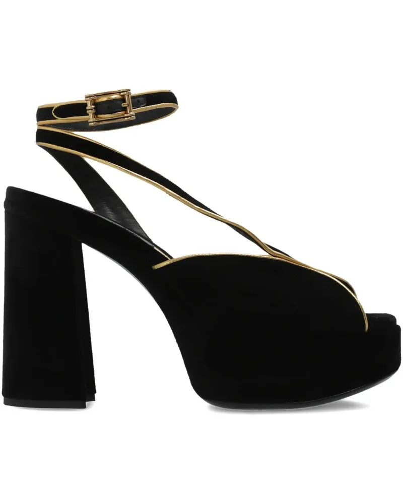 Etro 140mm heeled sandals - Schwarz Schwarz