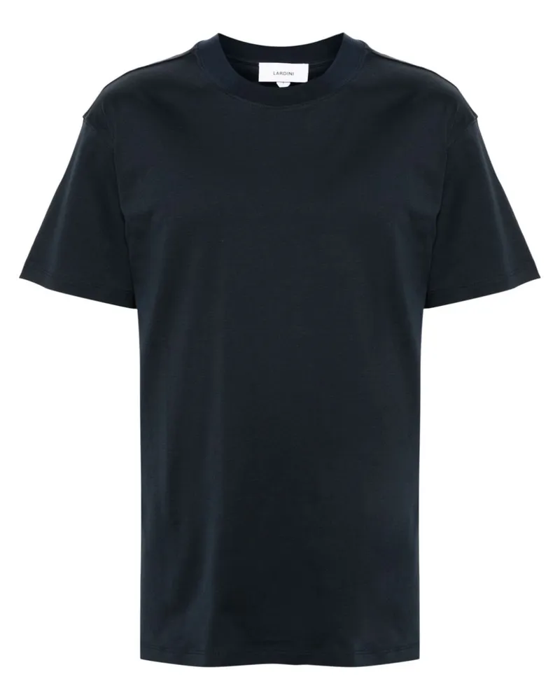 LARDINI T-Shirt mit Rundhalsausschnitt - Blau Blau