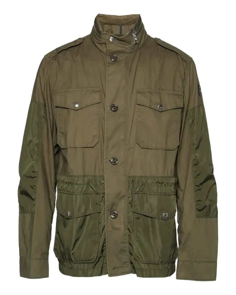 Moncler Jacke mit versteckter Kapuze - Grün Grün