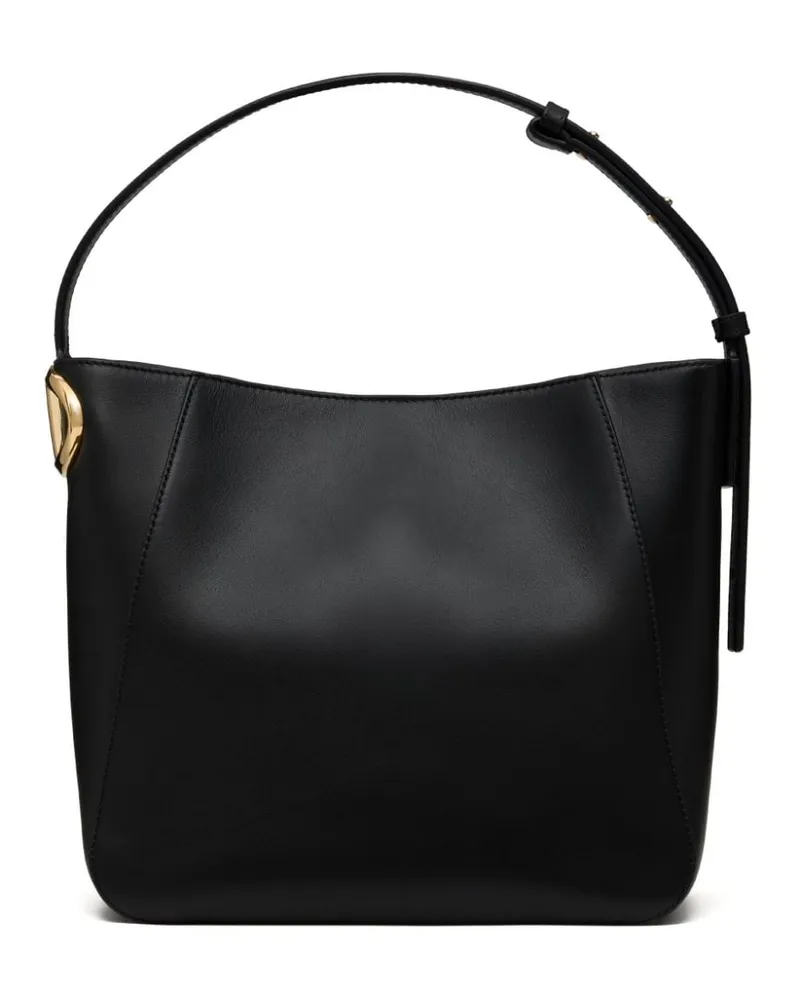 Valentino Garavani VLogo Side Beuteltasche - Schwarz Schwarz