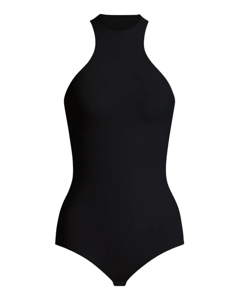 Alberta Ferretti Neckholder-Body - Schwarz Schwarz