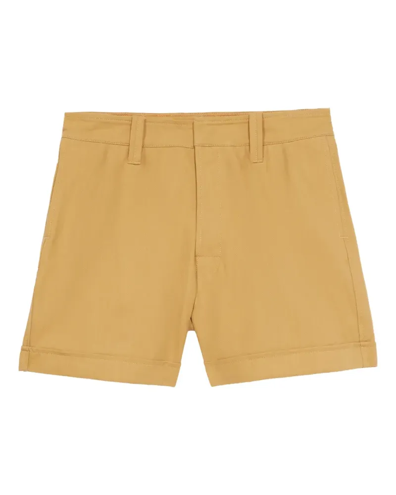 Fortela Bedford zigzag stitch cotton bermuda shorts - Braun Braun