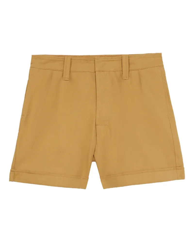 Fortela Bedford zigzag stitch cotton bermuda shorts - Braun Braun