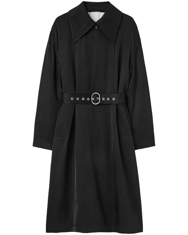 Jil Sander Trenchcoat Schwarz