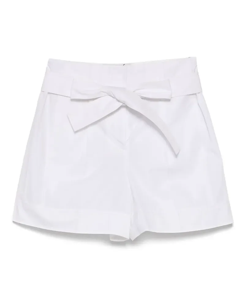 3.1 phillip lim Shorts mit Gürtel - Weiß Weiß