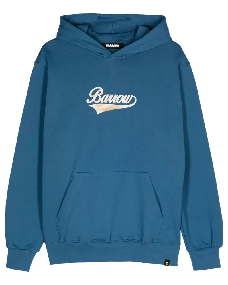 BARROW Hoodie mit Logo-Print Blau