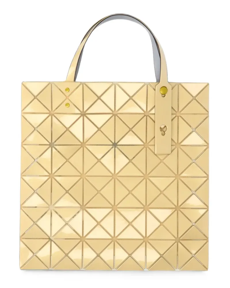 Issey Miyake Tote Bag mit geometrischen Einsätzen - Gold Gold