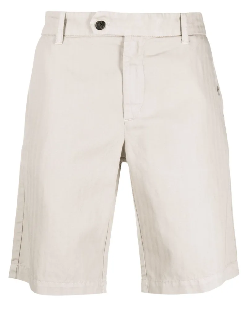 Eleventy Chino-Shorts mit geradem Bein Nude