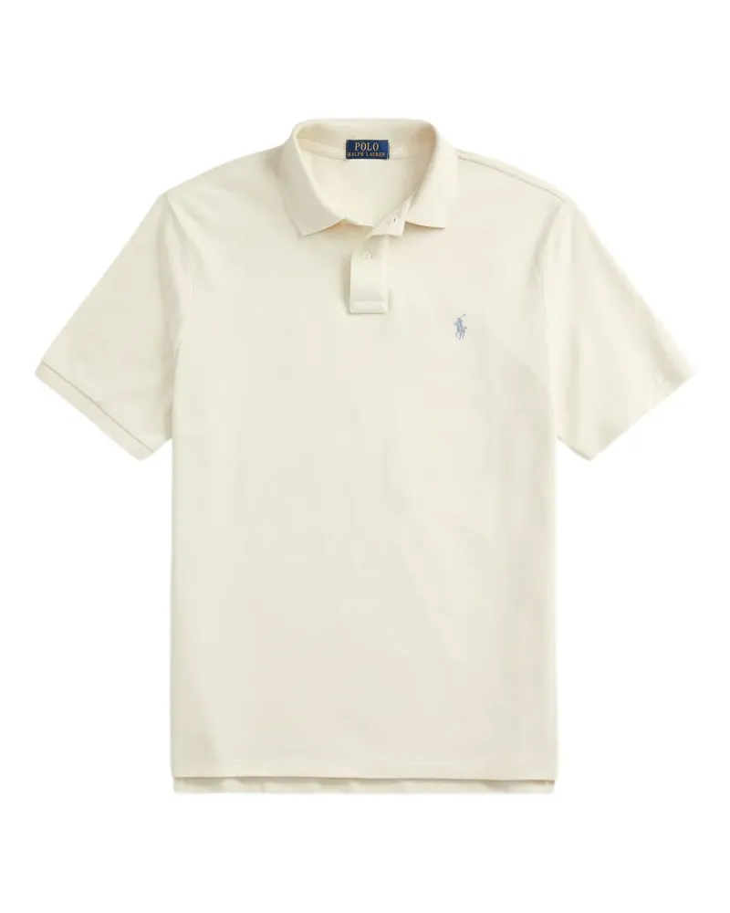 Ralph Lauren logo-detail polo T-shirt - Nude Nude