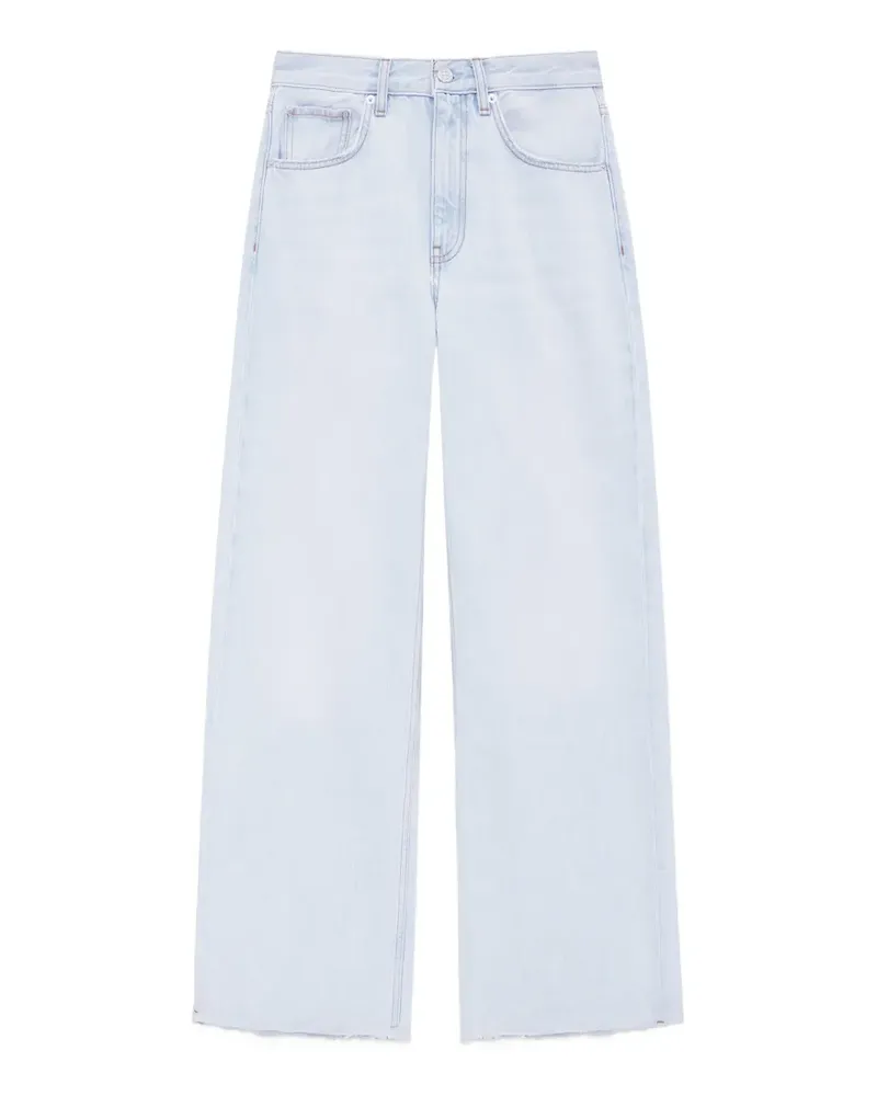 Anine Bing Lewis frayed jeans - Blau Blau