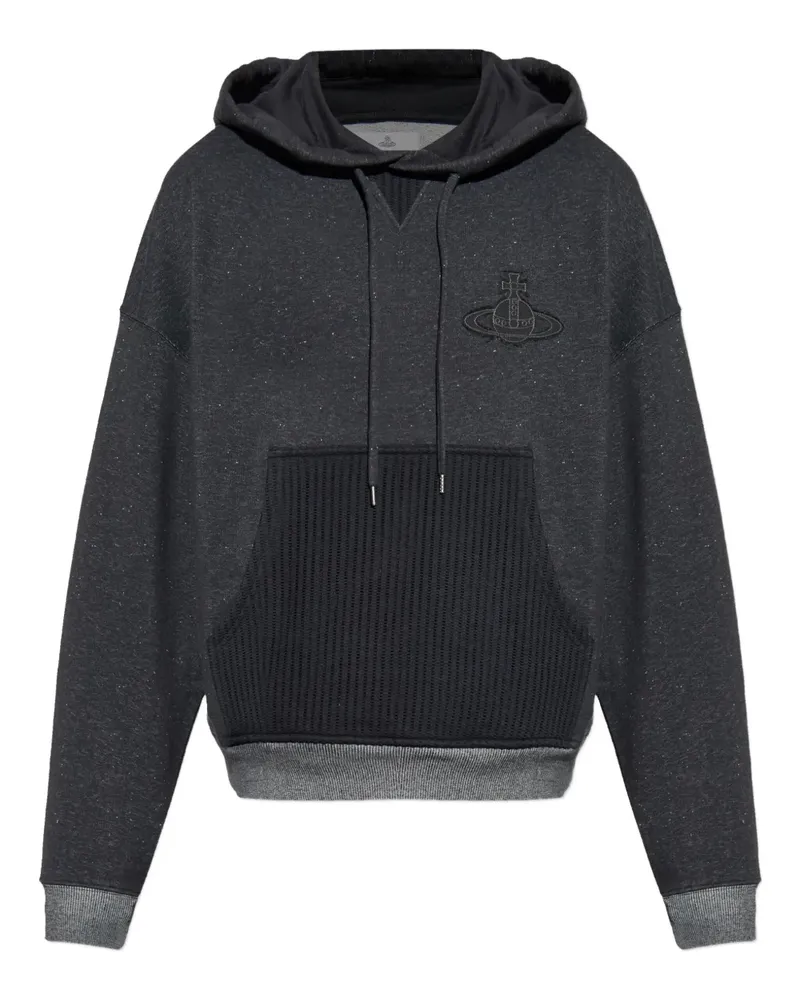 Vivienne Westwood Ashton Hoodie mit Orb-Stickerei - Grau Grau