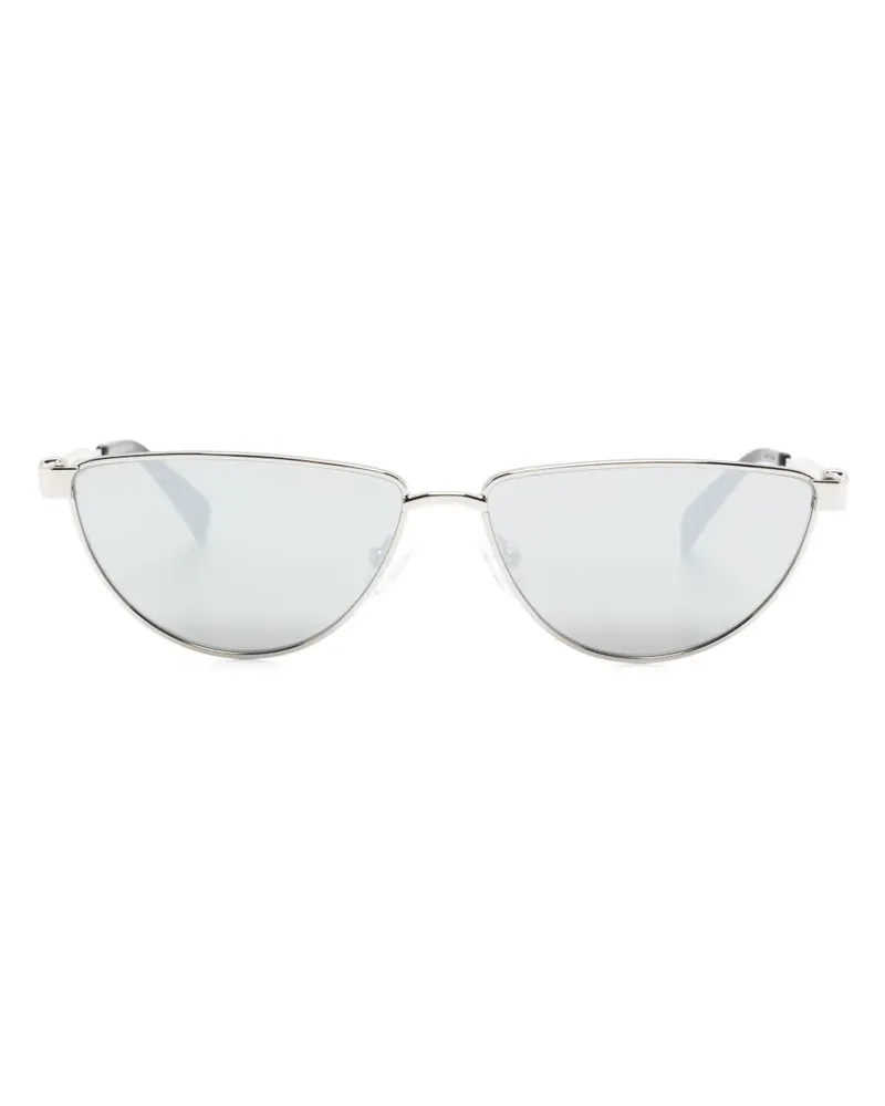 Alexander McQueen Verspiegelte Sonnenbrille - Silber Silber