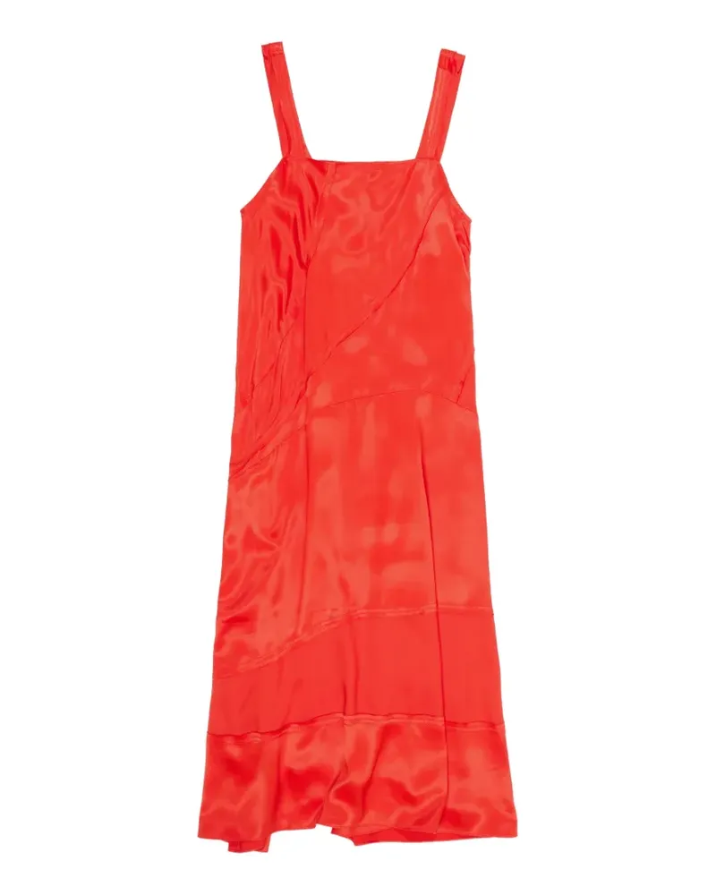 BIMBA Y LOLA Maxikleid mit Kontrasteinsatz - Rot Rot