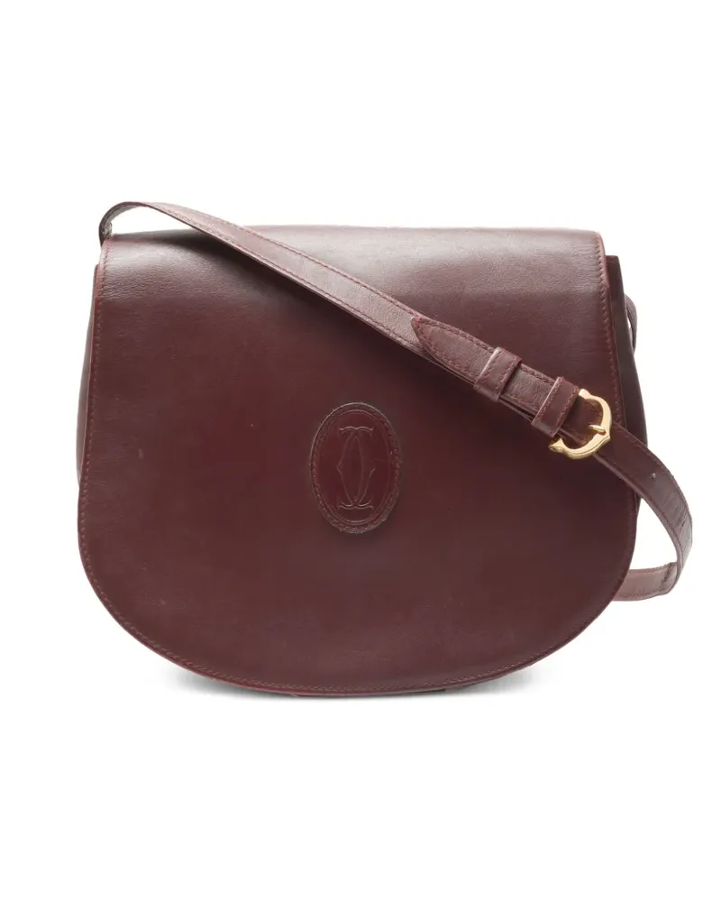 Cartier 1990s Must de  Schultertasche mit Logo - Rot Rot