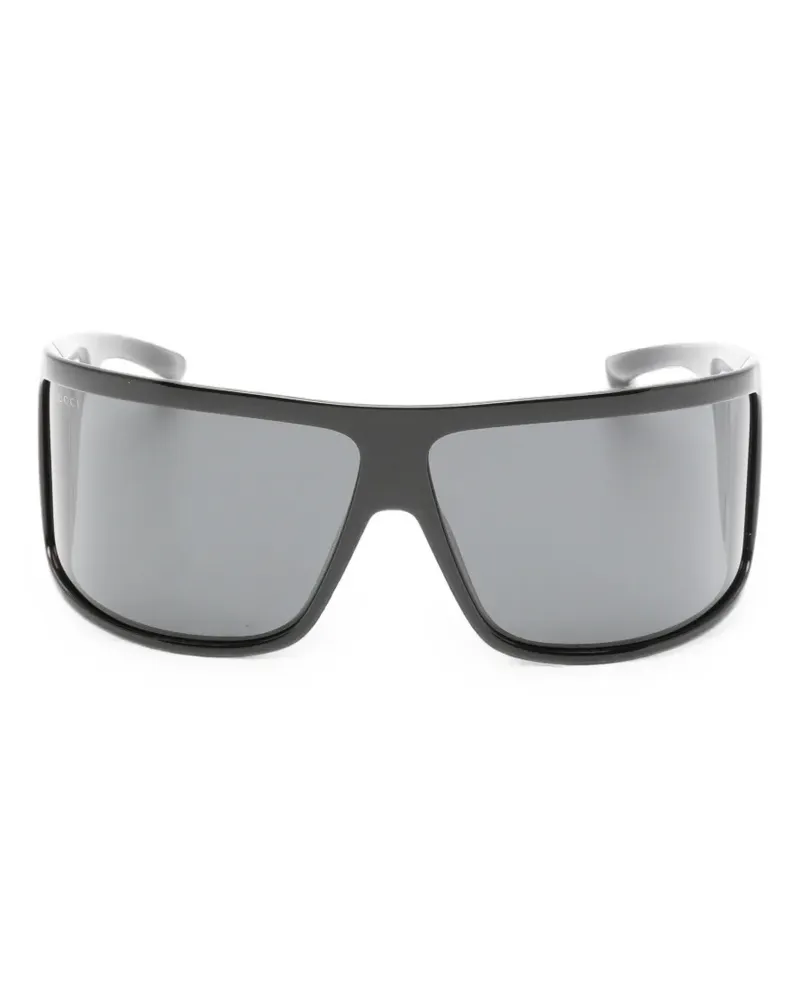 Gucci Pilotenbrille in Schildpattoptik - Schwarz Schwarz