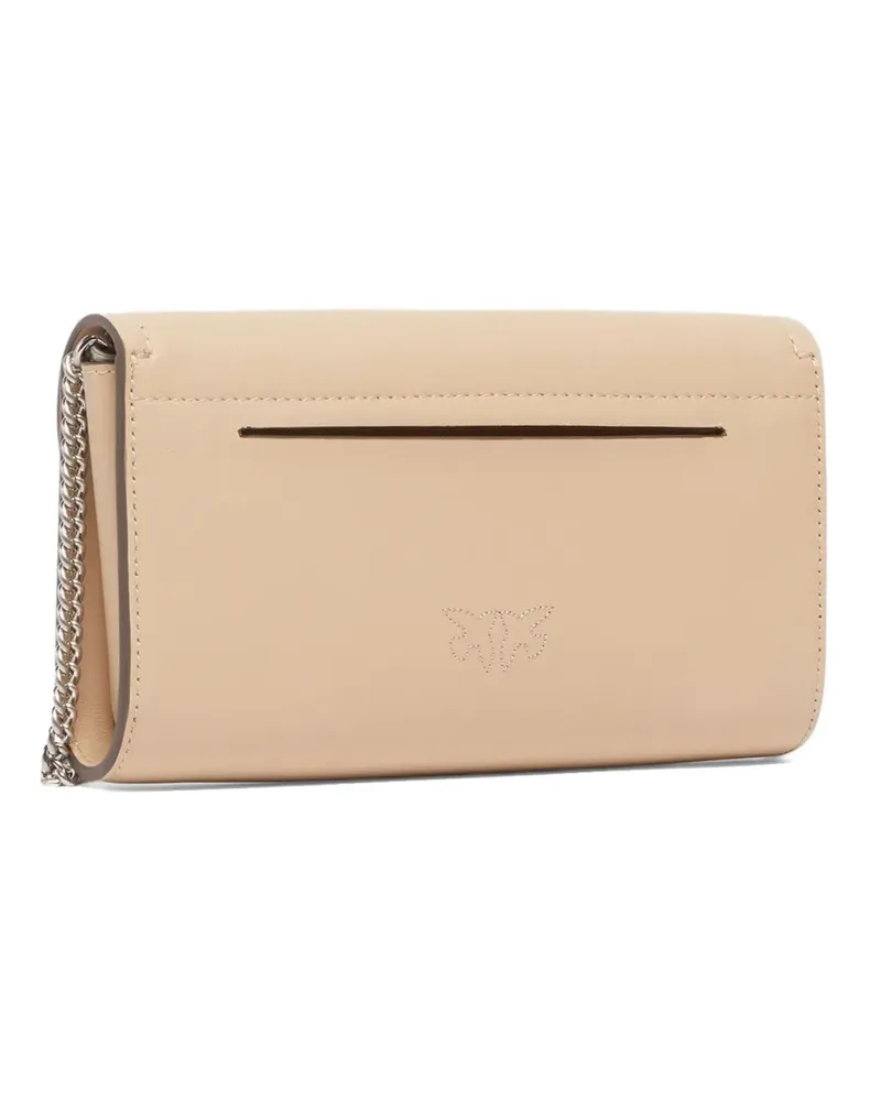 Pinko Clutch mit Kettenriemen - Nude Nude