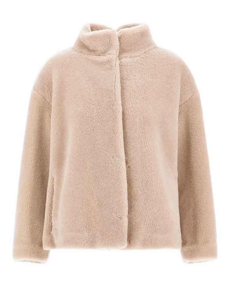 Herno Jacke mit Teddy-Effekt - Nude Nude