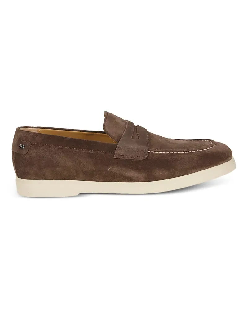 Baldinini Penny-Loafer aus Wildleder - Braun Braun