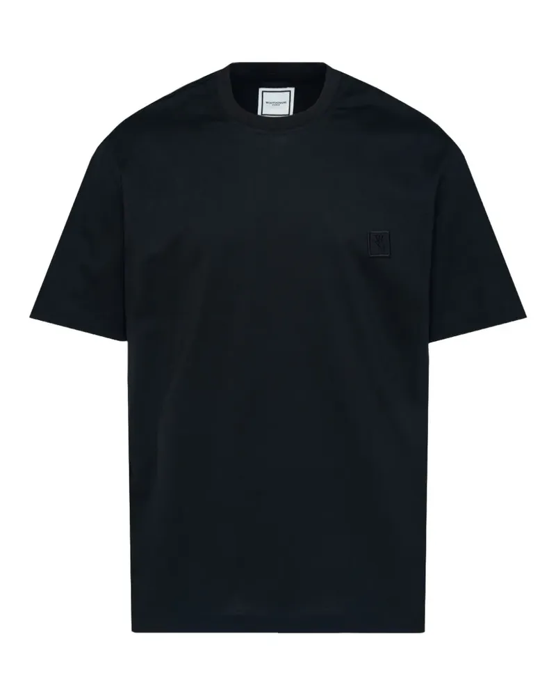 Wooyoungmi floral-print T-shirt - Schwarz Schwarz