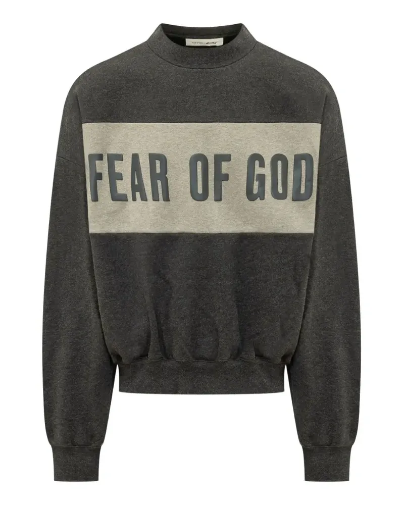 Fear of God Cropped-Sweatshirt - Grau Grau