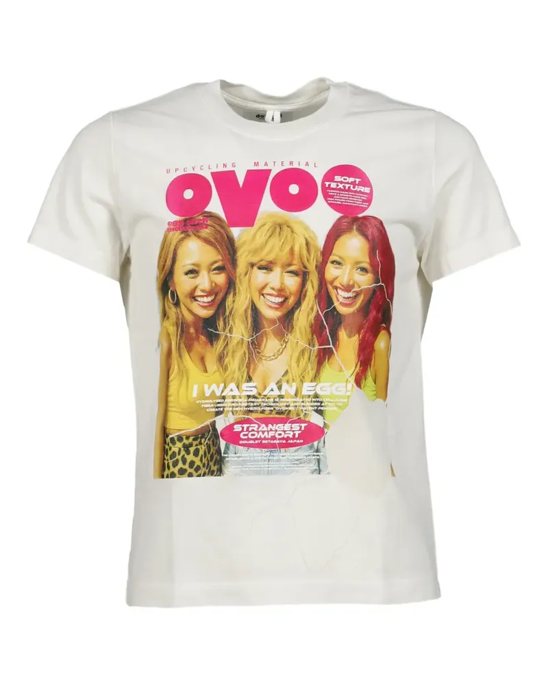 Doublet T-Shirt mit Foto-Print - Weiß Weiß